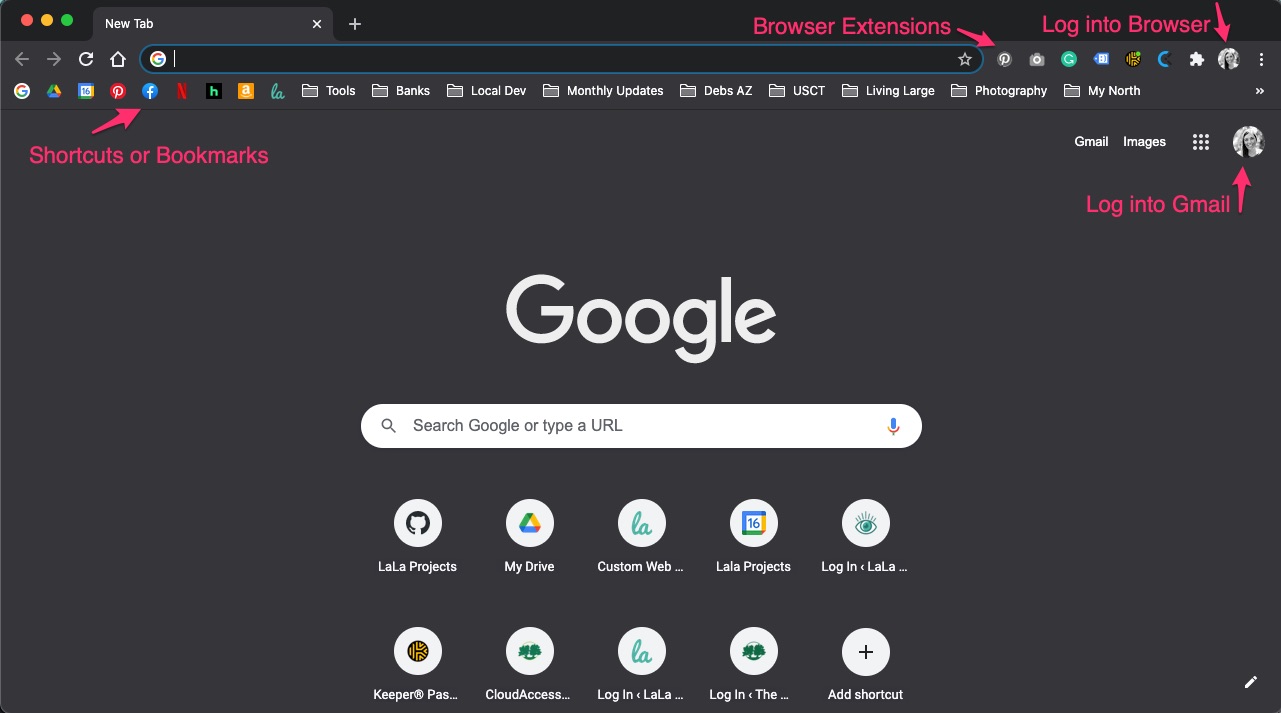 Screen Capture of a Google Chrome Browser